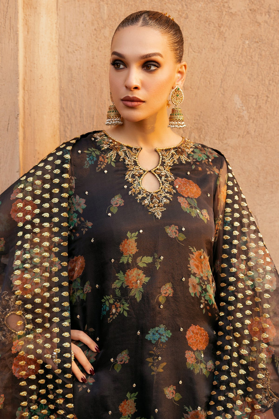 Charizma | Festive Pret | CMA-4-097 - by - Libasekhas UK - Registered Vendor of : Charizma - 100% Original Designer Dresss