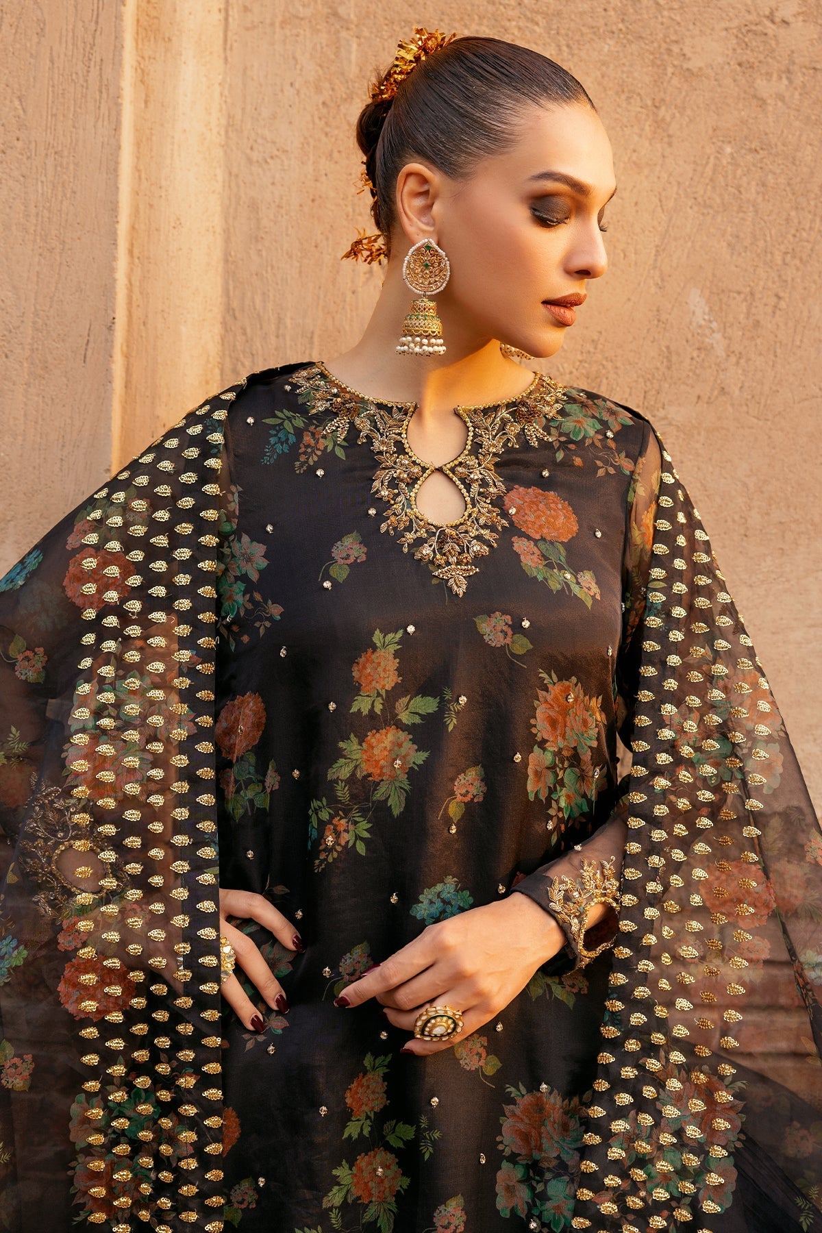Charizma | Festive Pret | CMA-4-097 - by - Libasekhas UK - Registered Vendor of : Charizma - 100% Original Designer Dresss