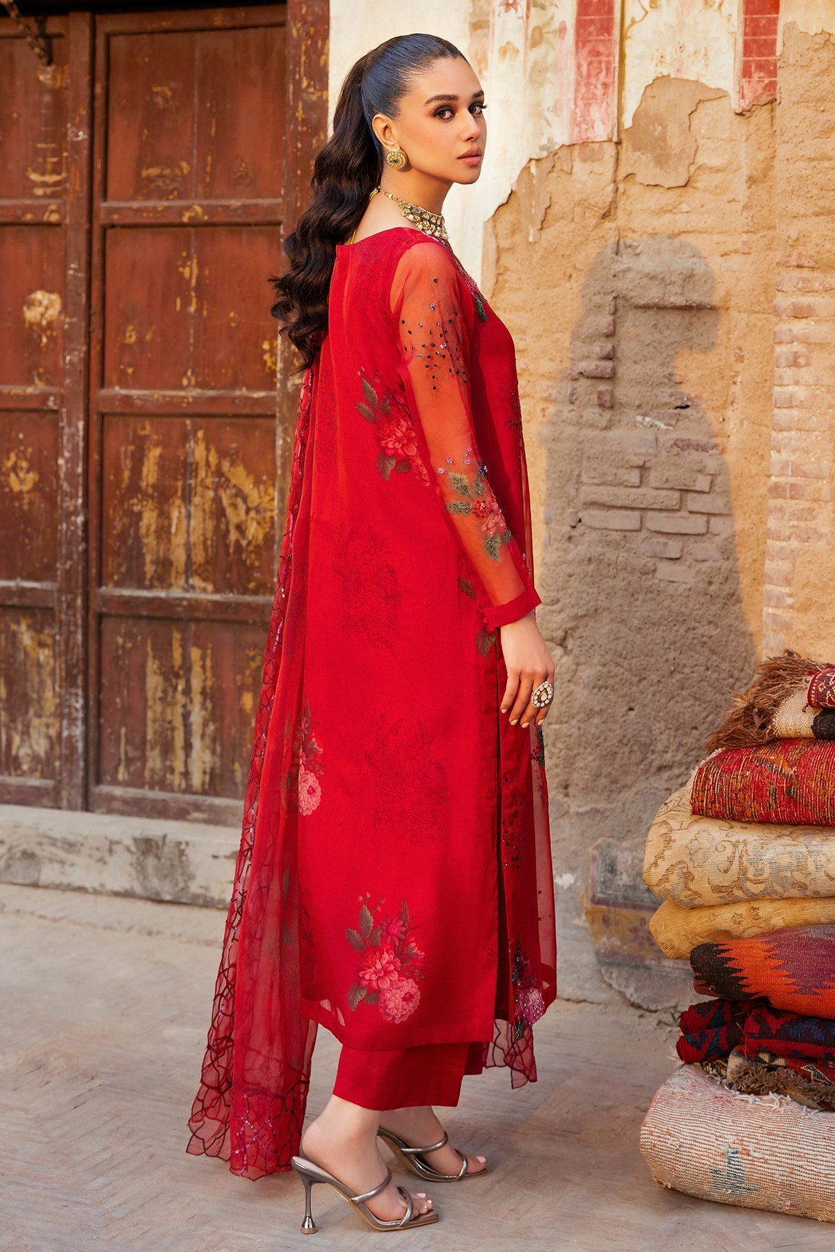 Charizma | Festive Pret | CMA-4-090 - by - Libasekhas UK - Registered Vendor of : Charizma - 100% Original Designer Dresss