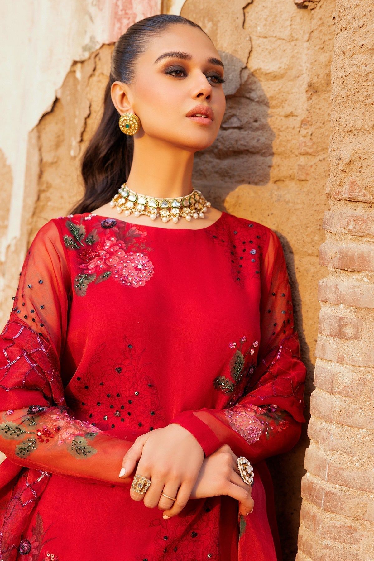 Charizma | Festive Pret | CMA-4-090 - by - Libasekhas UK - Registered Vendor of : Charizma - 100% Original Designer Dresss