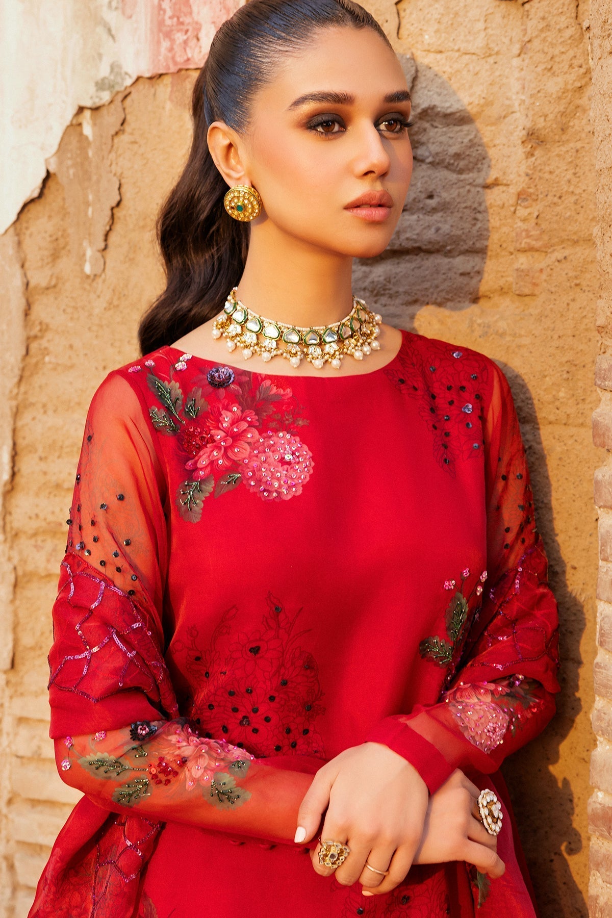 Charizma | Festive Pret | CMA-4-090 - by - Libasekhas UK - Registered Vendor of : Charizma - 100% Original Designer Dresss