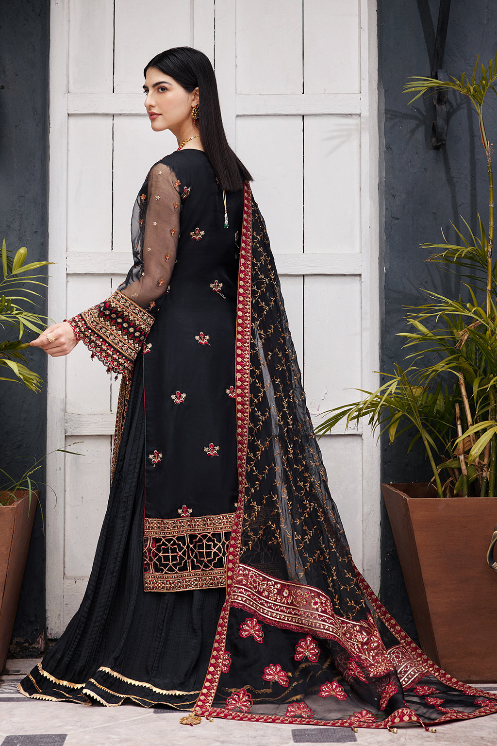 Emaan Adeel | Nawabzadi Wedding Dresses | NW-03 - by - Libasekhas UK - Registered Vendor of : Emaan Adeel - 100% Original Designer Dresss