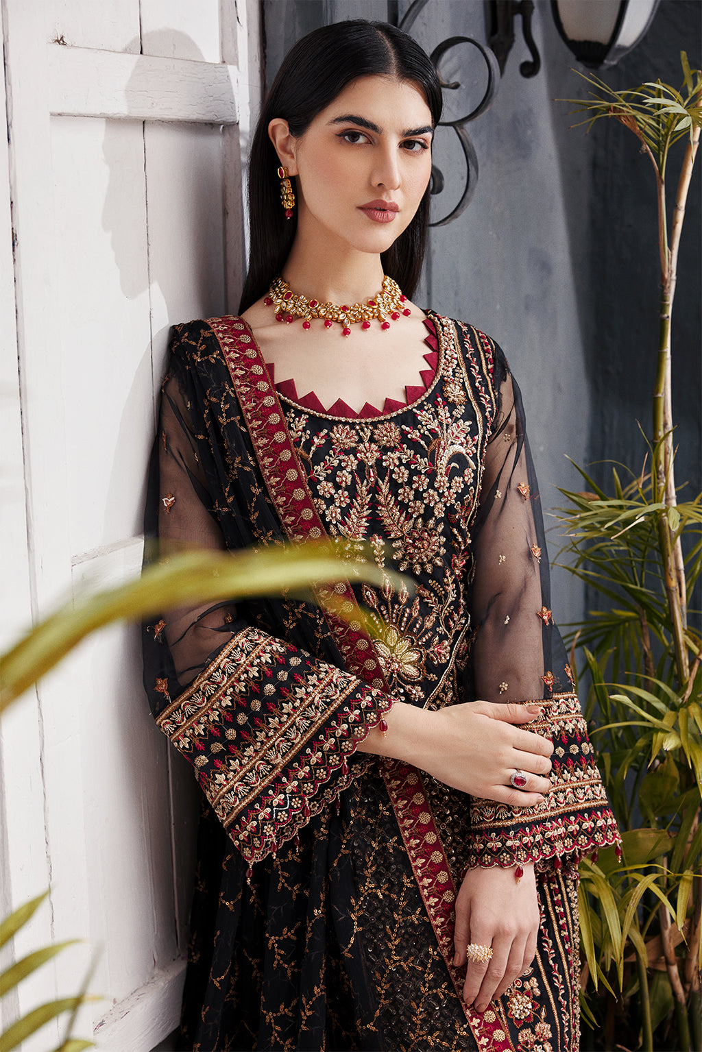 Emaan Adeel | Nawabzadi Wedding Dresses | NW-03 - by - Libasekhas UK - Registered Vendor of : Emaan Adeel - 100% Original Designer Dresss