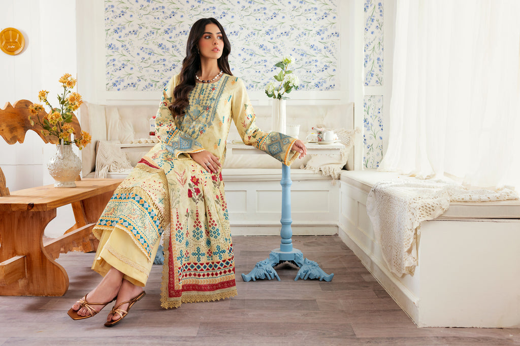 Florent | Daily Wear Vol 2 | FZD-3A - by - Libasekhas UK - Registered Vendor of : Florent - 100% Original Designer Dresss