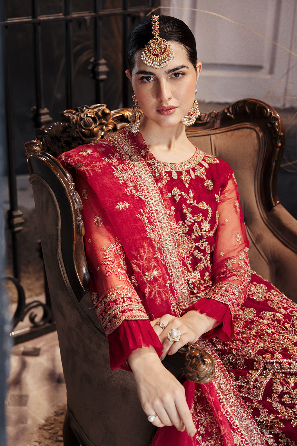 Emaan Adeel | Nawabzadi Wedding Dresses | NW-01 - by - Libasekhas UK - Registered Vendor of : Emaan Adeel - 100% Original Designer Dresss