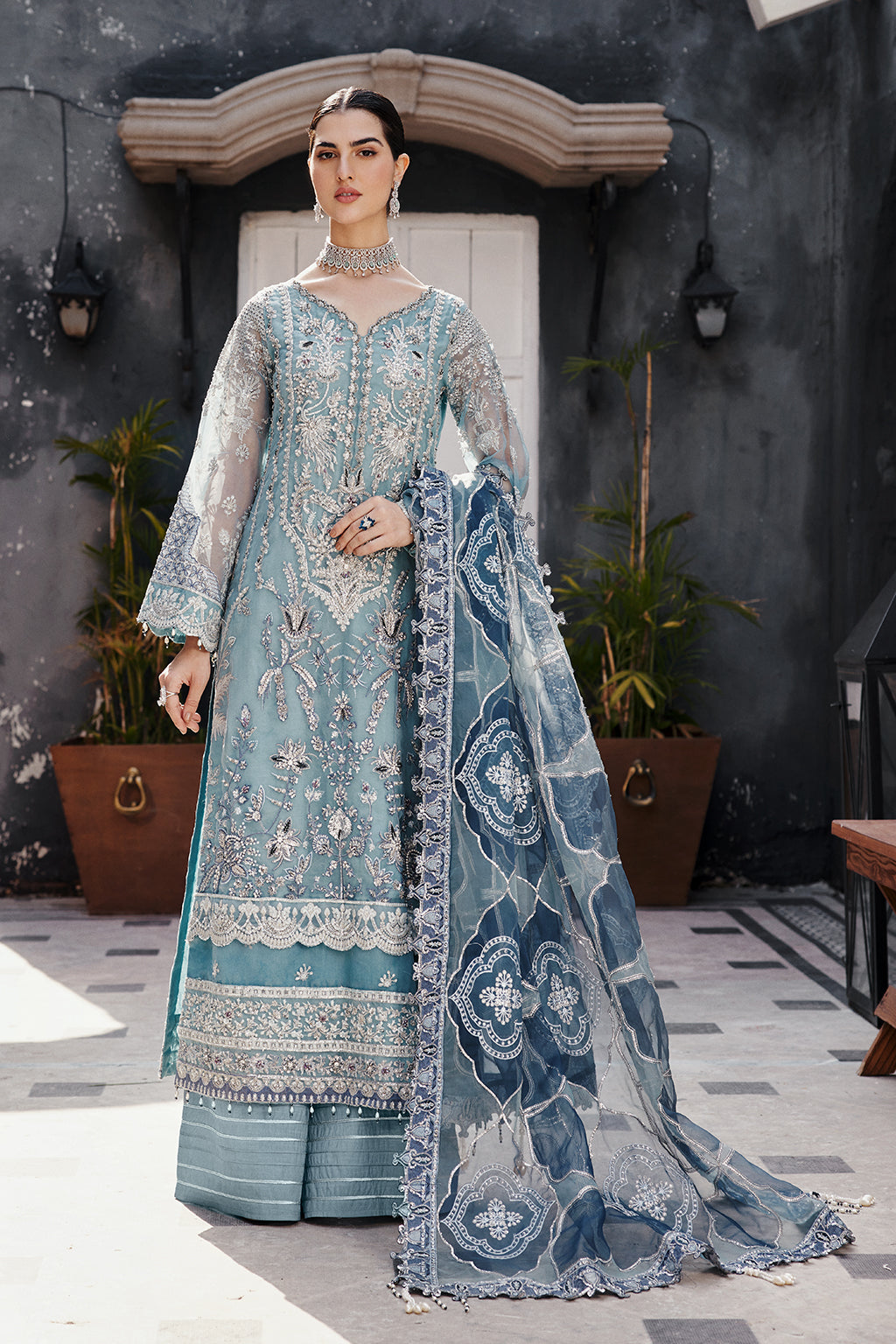 Emaan Adeel | Nawabzadi Wedding Dresses | NW-02 - by - Libasekhas UK - Registered Vendor of : Emaan Adeel - 100% Original Designer Dresss