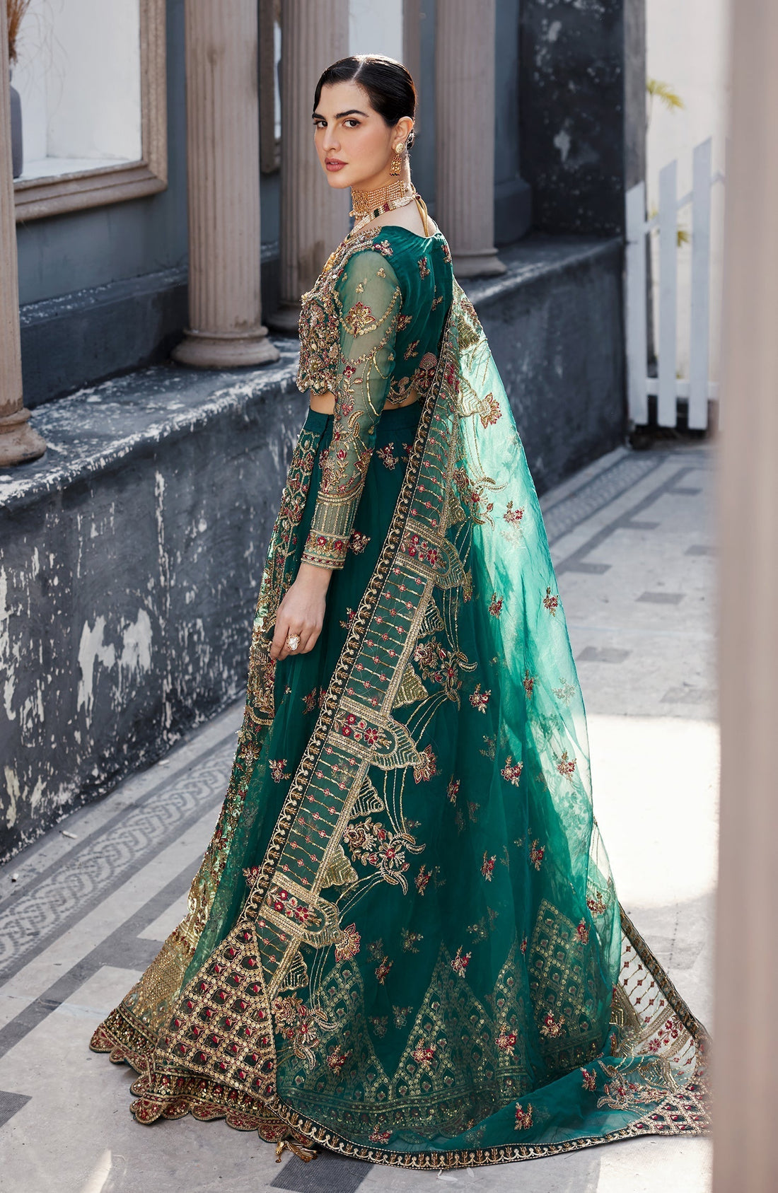 Emaan Adeel | Nawabzadi Wedding Dresses | LALEENA - by - Libasekhas UK - Registered Vendor of : Emaan Adeel - 100% Original Designer Dresss