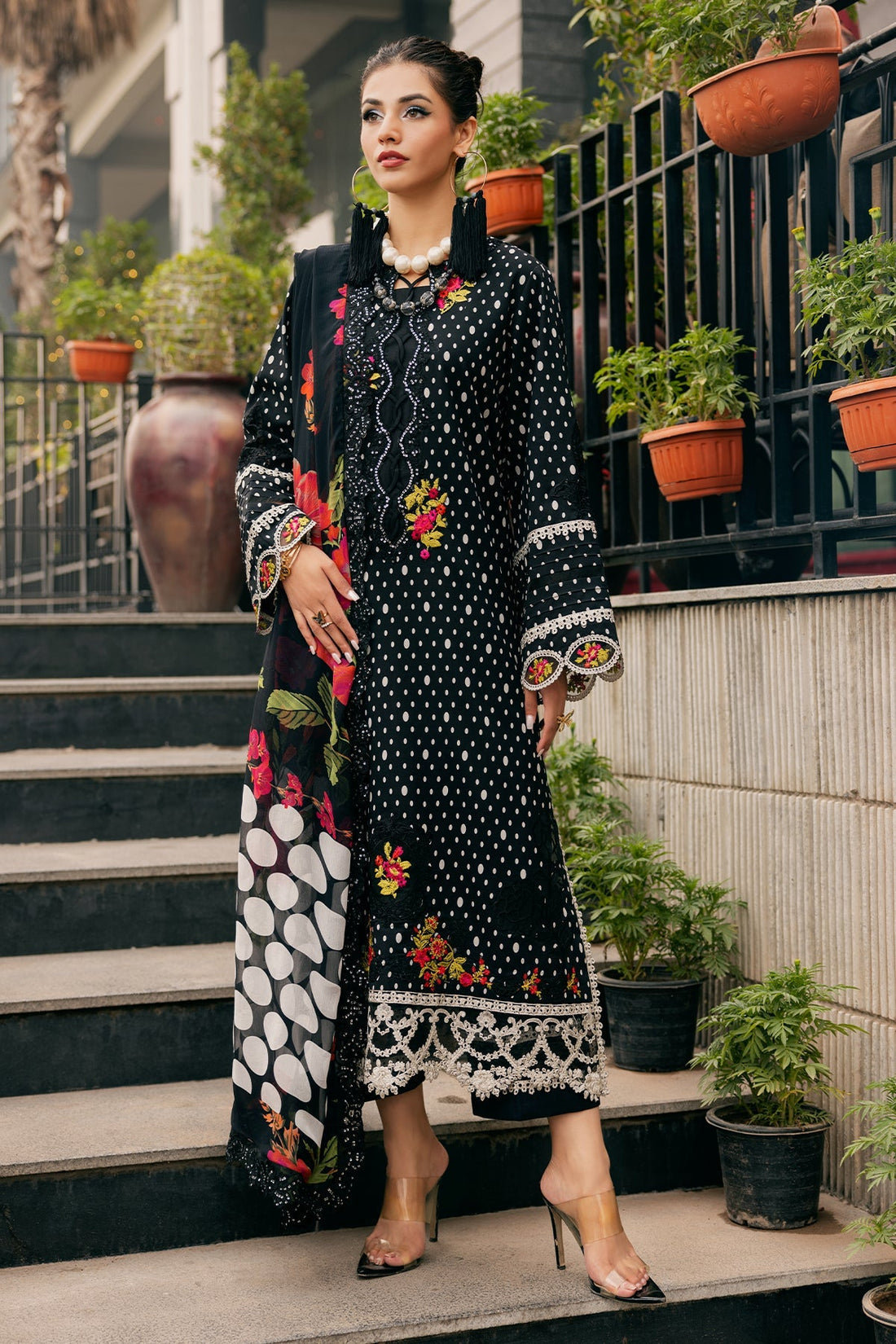 Charizma | Swiss Miss Voil Collection | CSM5-01 - Ladies Clothes -  Libasekhas