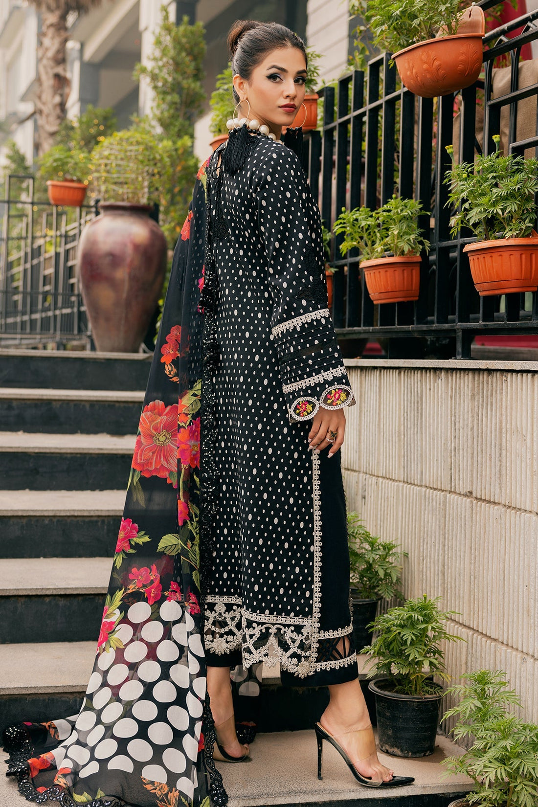 Charizma | Swiss Miss Voil Collection | CSM5-01 - Ladies Clothes -  Libasekhas