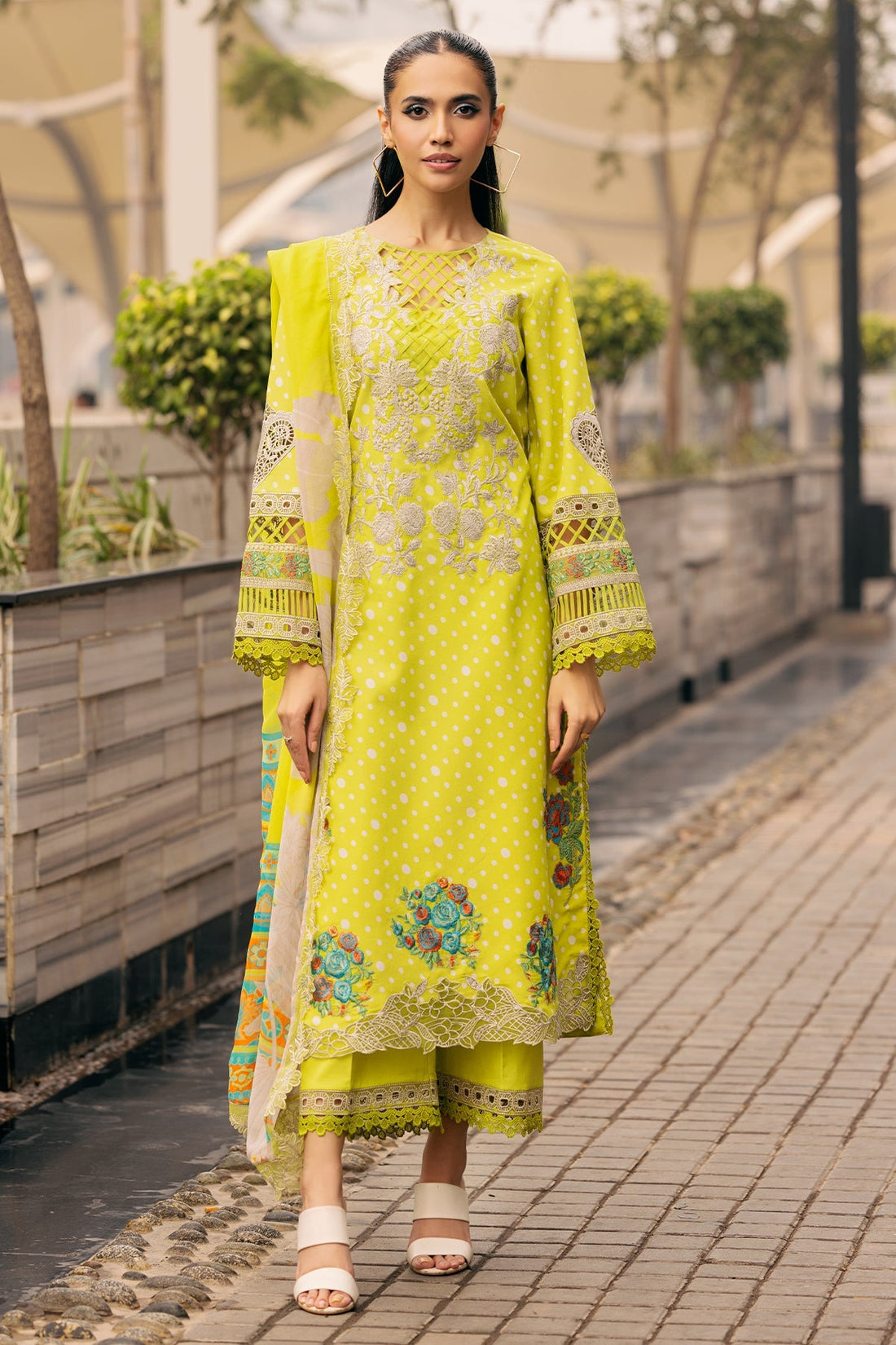 Charizma | Swiss Miss Voil Collection | CSM5-05 - by - Libasekhas UK - Registered Vendor of : Charzima - 100% Original Designer Dresss
