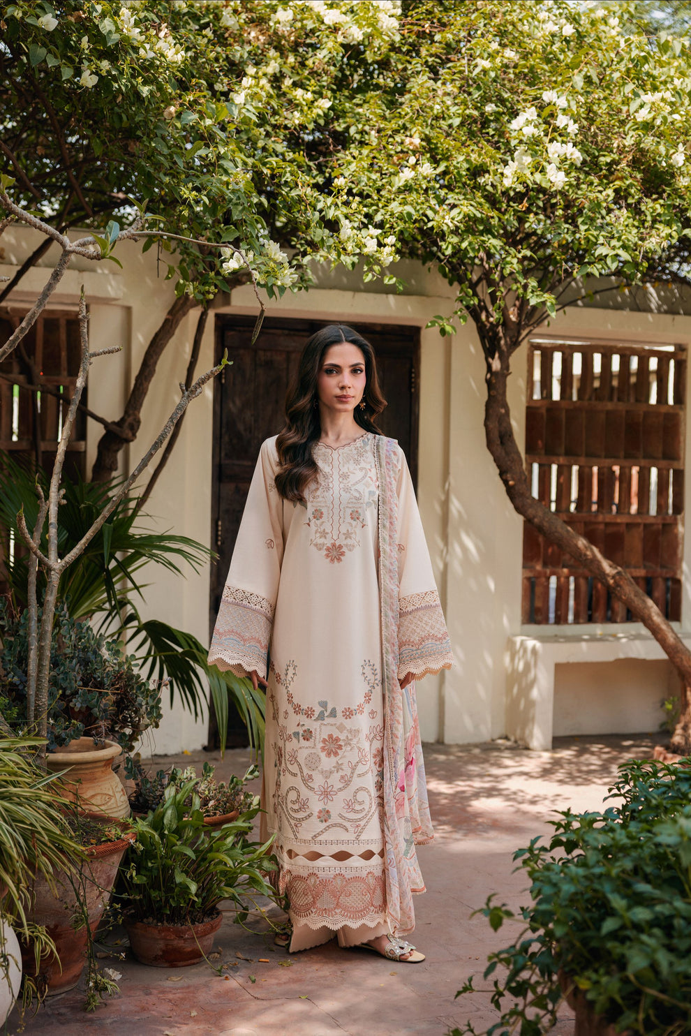 Florent | Festive Luxury Lawn 26 | FZF - 5A - by Libasekhas UK - Registered Vendor of : Florent - 100% Original Designer Dress