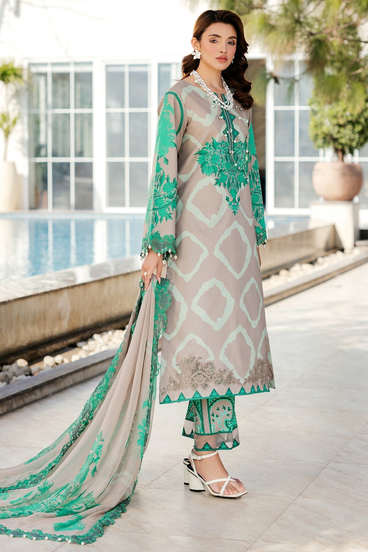 Charizma | Print Melody | SH5-14P - Ladies Clothes -  Libasekhas
