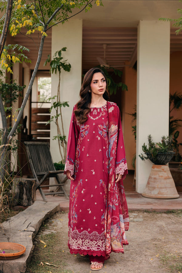 Florent | Festive Luxury Lawn 26 | FZF - 7A - by Libasekhas UK - Registered Vendor of : Florent - 100% Original Designer Dress