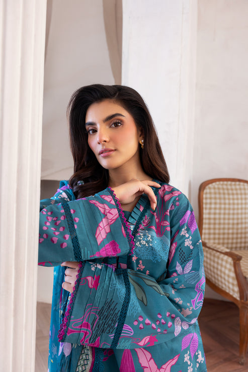 Florent | Luxury Print | FLP - 5B - by - Libasekhas UK - Registered Vendor of : Florent - 100% Original Designer Dresss