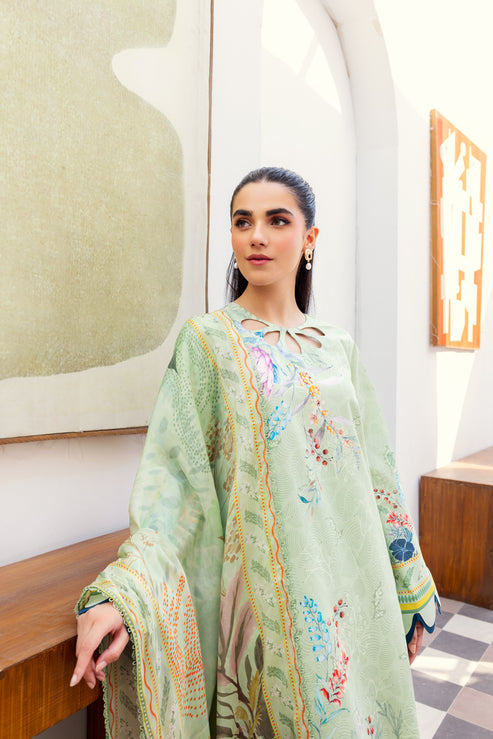 Florent | Luxury Print | FLP-7A - by - Libasekhas UK - Registered Vendor of : Florent - 100% Original Designer Dresss