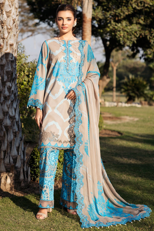 Charizma | Print Melody | SH5-12P - by - Libasekhas UK - Registered Vendor of : Charizma - 100% Original Designer Dresss