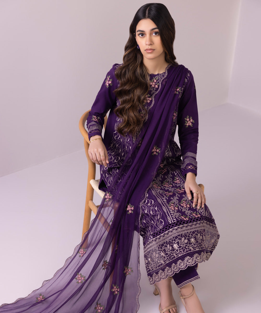 Sapphire | Eid Collection | S68 - by - Libasekhas UK - Registered Vendor of : Sapphire - 100% Original Designer Dresss