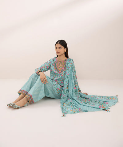 Sapphire | Eid Collection | D125 - by - Libasekhas UK - Registered Vendor of : Sapphire - 100% Original Designer Dresss