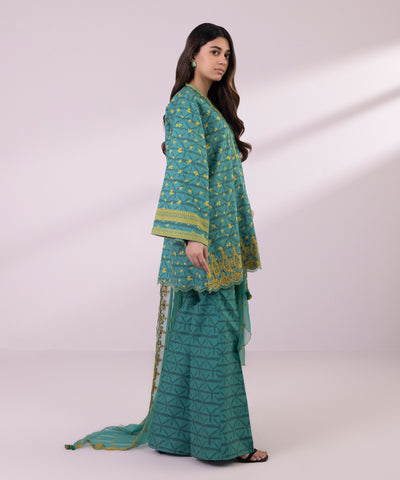 Sapphire | Eid Collection | S77 - by - Libasekhas UK - Registered Vendor of : Sapphire - 100% Original Designer Dresss