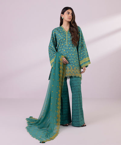 Sapphire | Eid Collection | S77 - by - Libasekhas UK - Registered Vendor of : Sapphire - 100% Original Designer Dresss