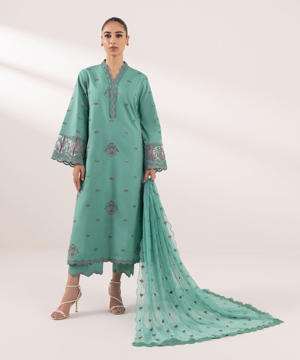 Sapphire | Intermix 2024 | Cambric Suit S-46 - by - Libasekhas UK - Registered Vendor of : Sapphire - 100% Original Designer Dresss