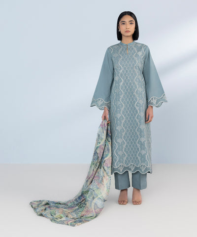 Sapphire | Eid Collection | S56 - by - Libasekhas UK - Registered Vendor of : Sapphire - 100% Original Designer Dresss