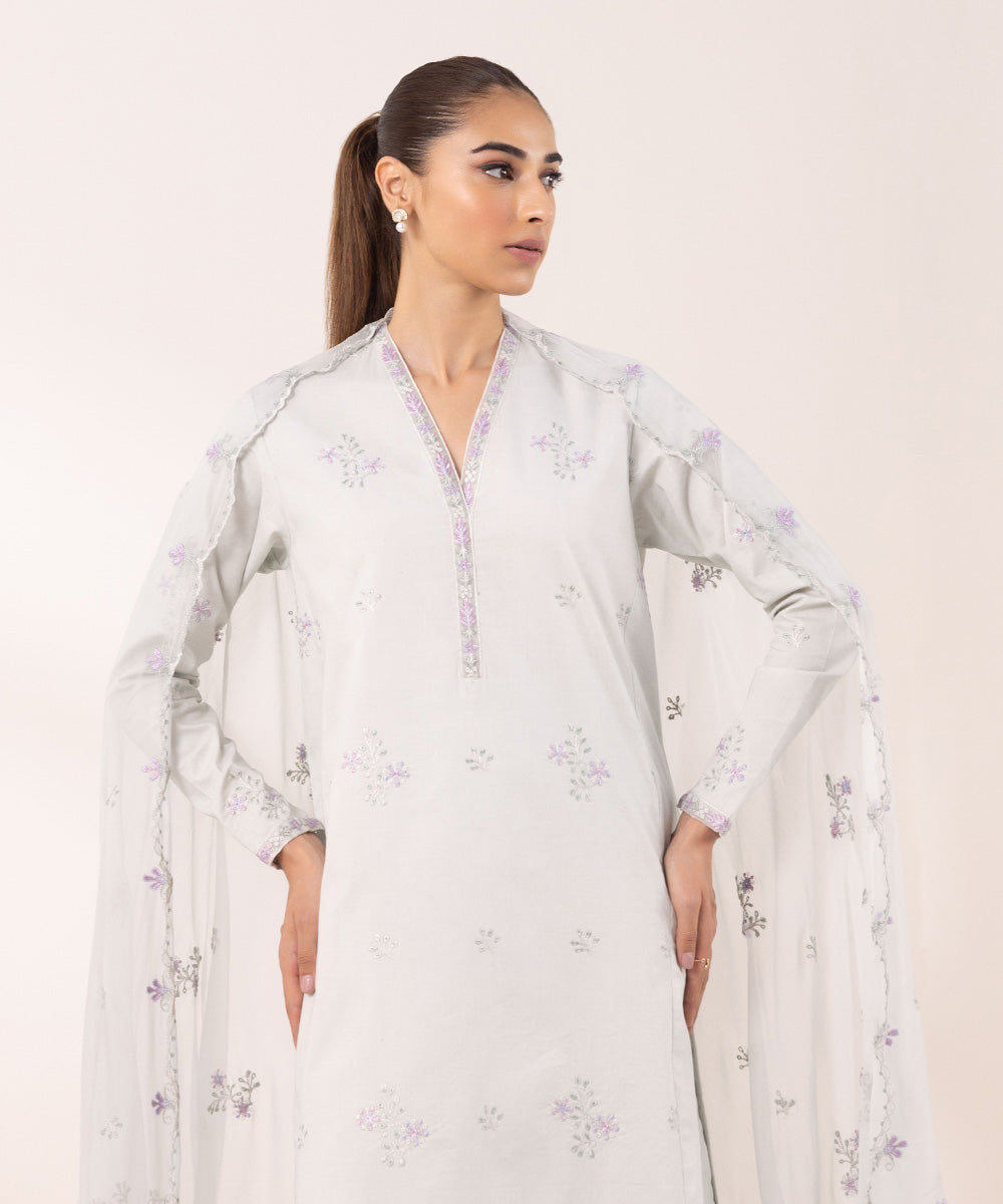 Sapphire | Intermix 2024 | Cambric Suit S-14 - by - Libasekhas UK - Registered Vendor of : Sapphire - 100% Original Designer Dresss