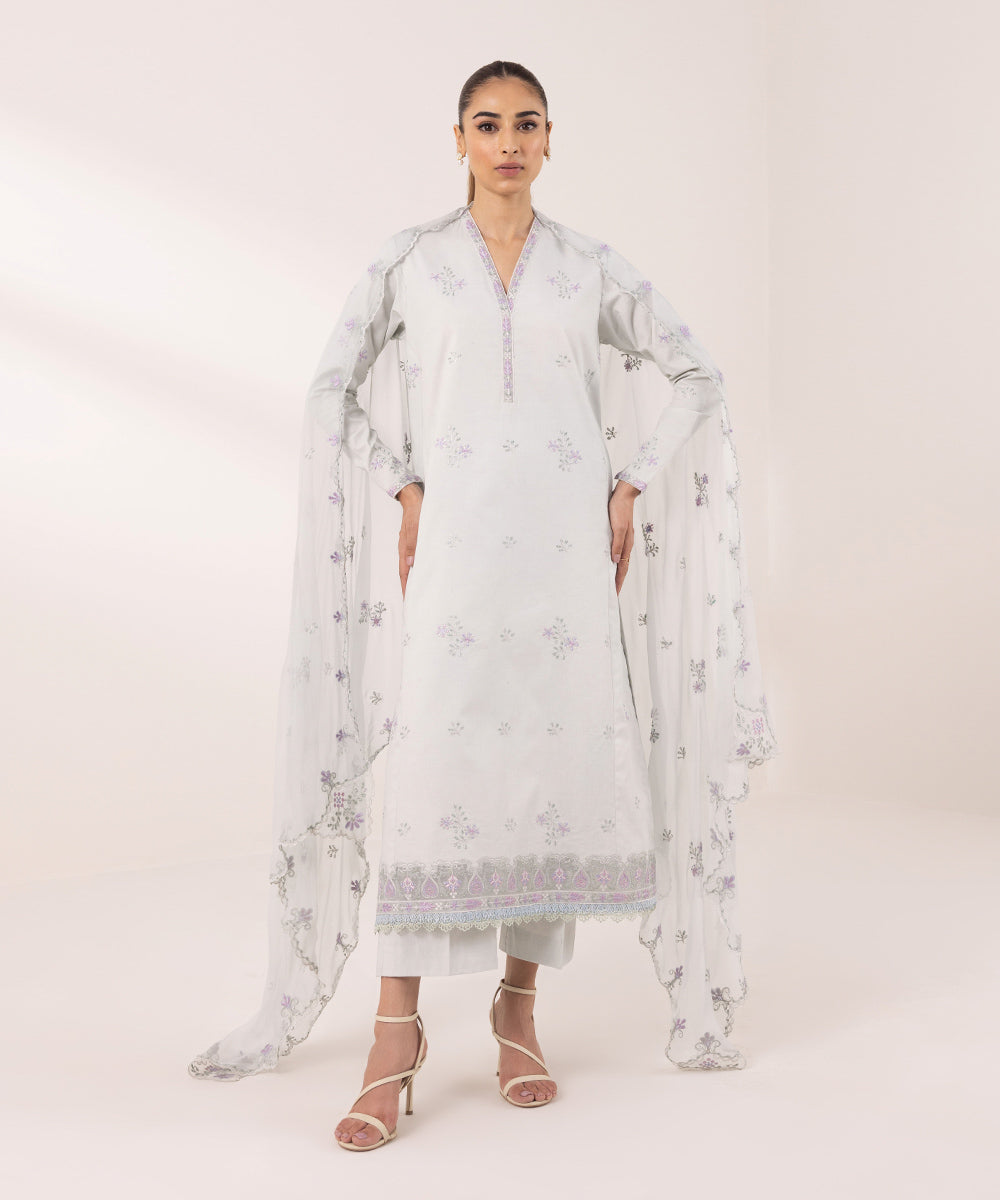 Sapphire | Intermix 2024 | Cambric Suit S-14 - by - Libasekhas UK - Registered Vendor of : Sapphire - 100% Original Designer Dresss