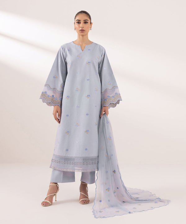 Sapphire | Intermix 2024 | Cambric Suit S-15 - by - Libasekhas UK - Registered Vendor of : Sapphire - 100% Original Designer Dresss