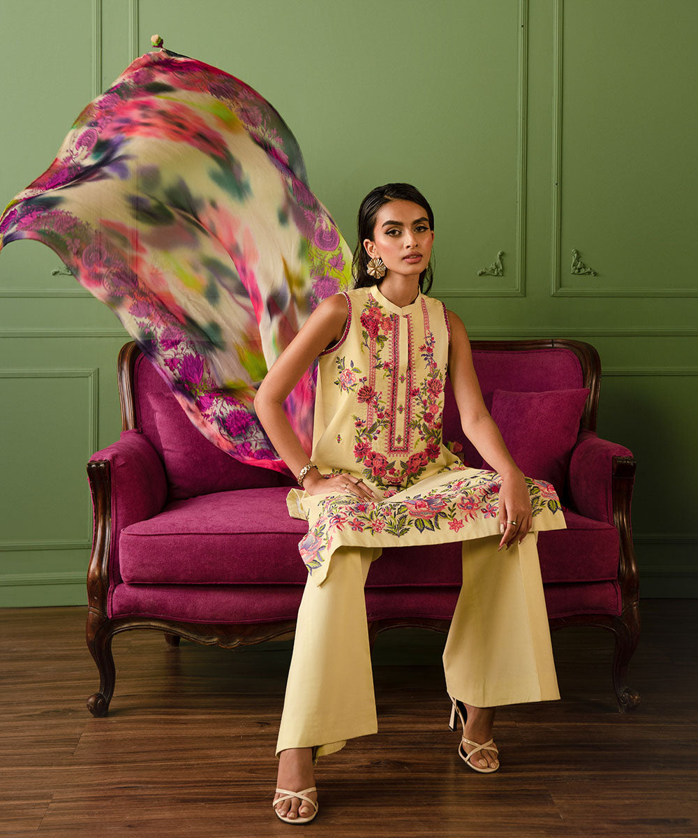 Sapphire | Intermix 2024 | Cambric Suit S-47 - by - Libasekhas UK - Registered Vendor of : Sapphire - 100% Original Designer Dresss