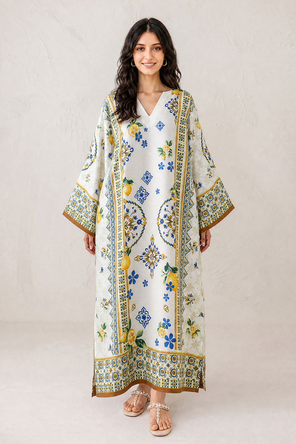 Saad Shaikh | Ease Fall Edit 26 | D-01 Kaftan - by Libasekhas UK - Registered Vendor of : Saad Shaikh - 100% Original Designer Dress