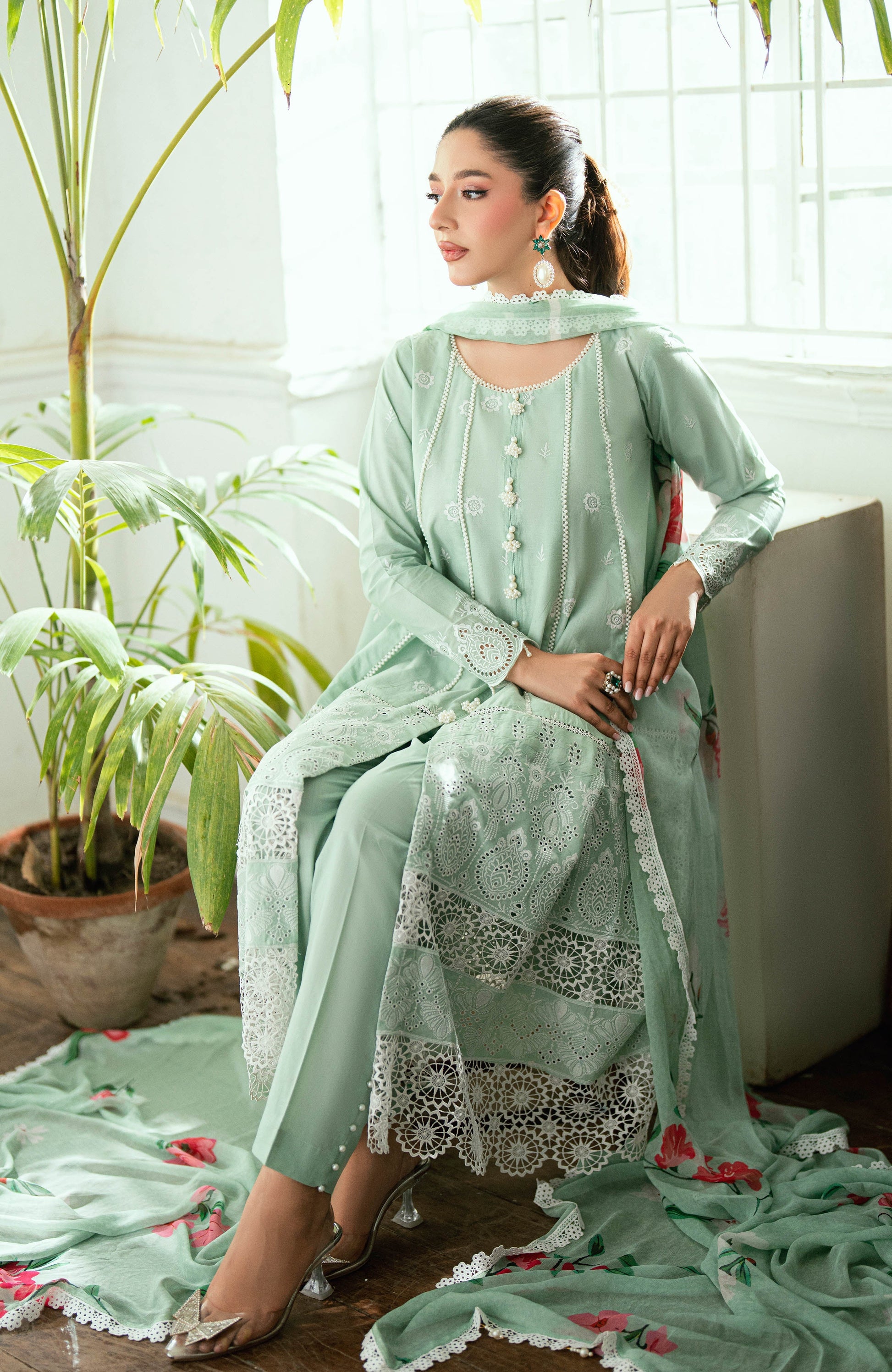 Al zohaib | Laserkari Premium Edition 25 | LKP-25-01 H - by Libasekhas UK - Registered Vendor of : Al zohaib - 100% Original Designer Dress
