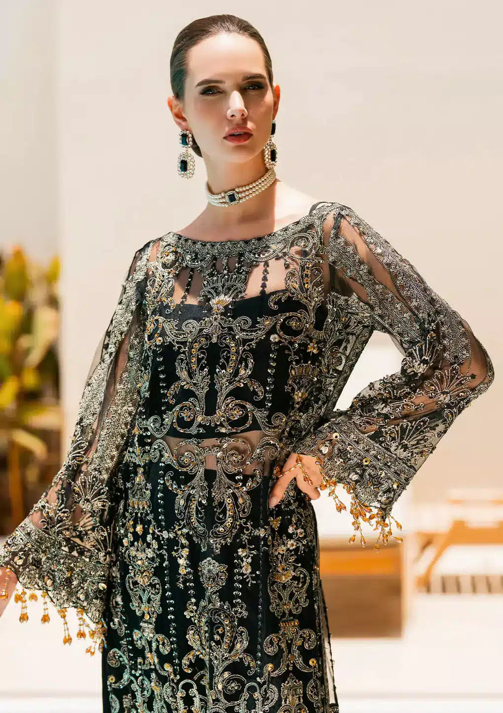 Elaf Premium | Evara Wedding 23 | EEB-06 ZAFIR - by - Libasekhas UK - Registered Vendor of : Elaf Premium - 100% Original Designer Dresss
