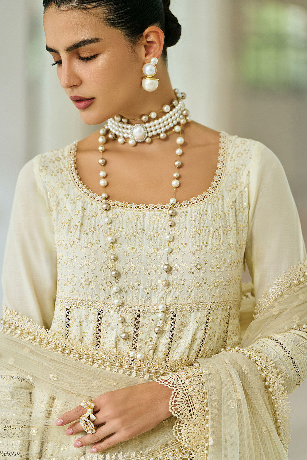 Sobia Nazir | Luxury Lawn Eid 26 | 1A - by Libasekhas UK - Registered Vendor of : Sobia Nazir - 100% Original Designer Dress