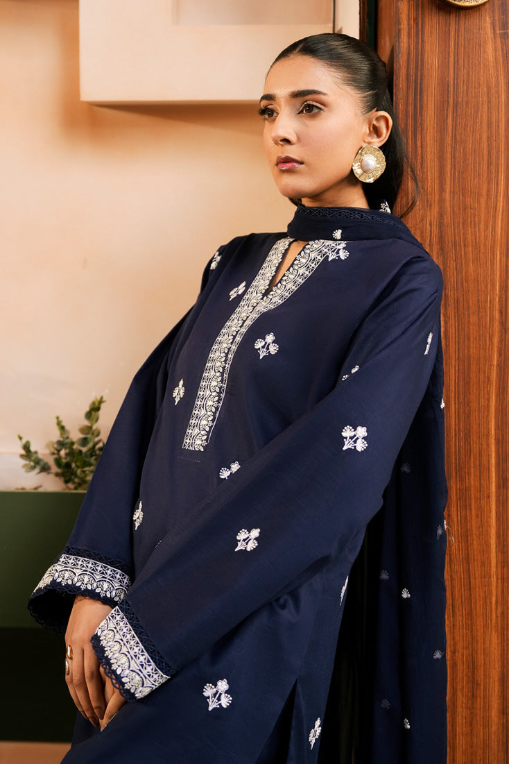Marjjan | Leya Collection | MBL-97 (NAVY BLUE) - by Libasekhas - Registered Vendor of : Marjjan - 100% Original Designer Dress