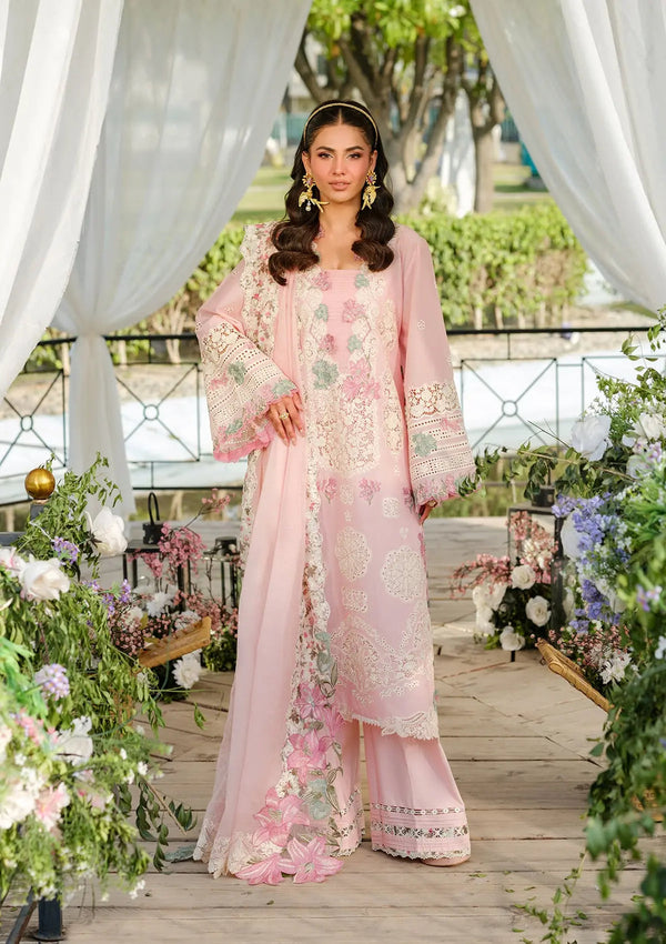 Elaf Premium | Luxury Lawn 25 | ELH-1B SOPHIA - by - Libasekhas UK - Registered Vendor of : Elaf Premium - 100% Original Designer Dresss