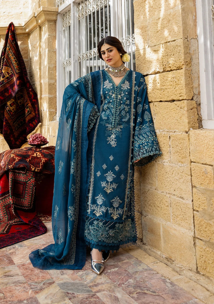 Kahf Premium | Kahf Karandi 25 |KKH-05 CYARA - by Libasekhas UK - Registered Vendor of : Kahf Premium - 100% Original Designer Dress