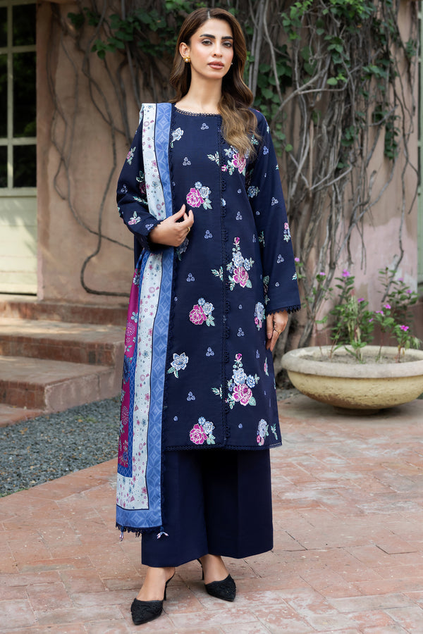 Farasha | Eminence Khaddar 25 | Rowen - by Libasekhas UK - Registered Vendor of : Farasha - 100% Original Designer Dress