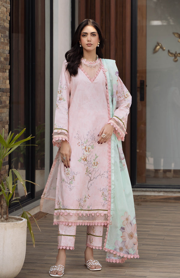 Alzohaib | Premium Prints 25 | AZP-25-10 - by - Libasekhas UK - Registered Vendor of : Al Zohaib - 100% Original Designer Dresss