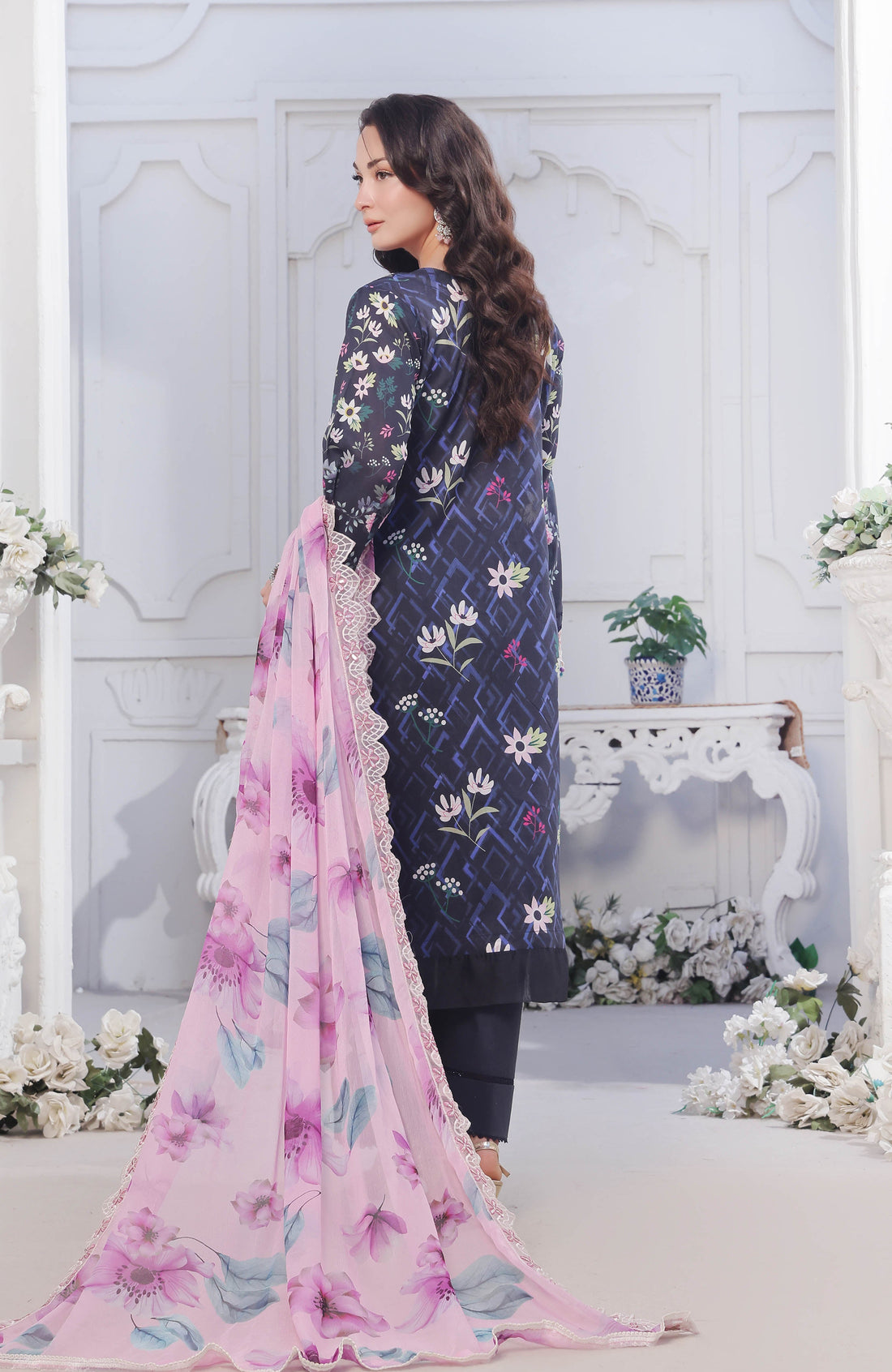 Al Zohaib | Applique Kari Cutwork Edit 25 | ACE-25-10 - by - Libasekhas UK - Registered Vendor of : Alzohaib - 100% Original Designer Dresss