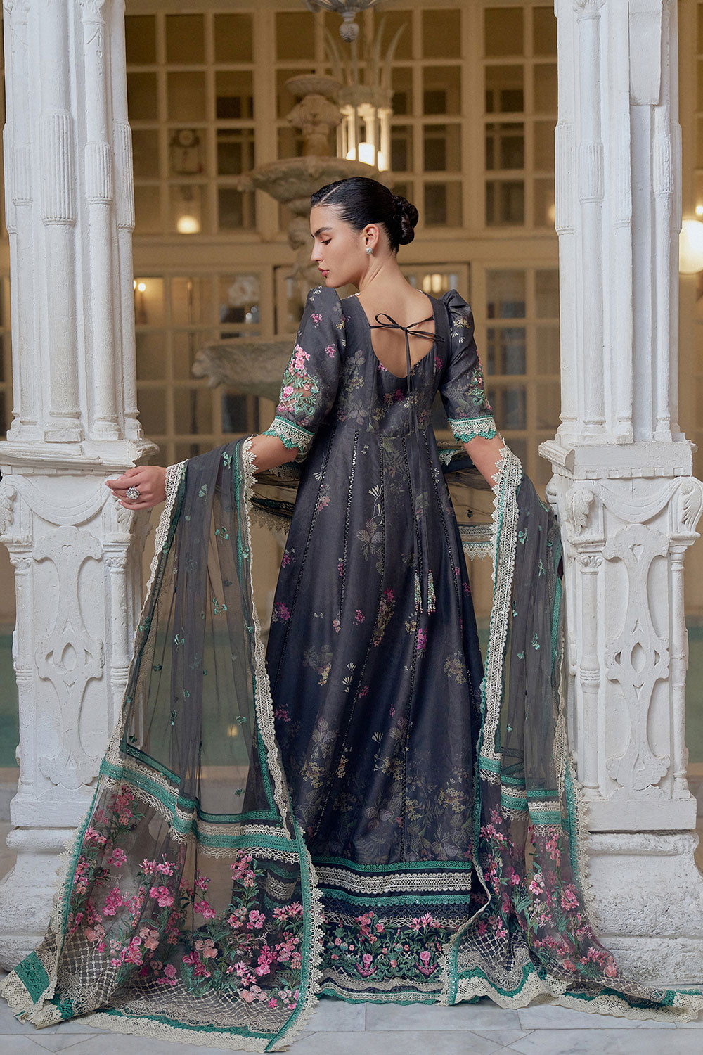 Sobia Nazir | Luxury Lawn Eid 26 | 10A - by Libasekhas UK - Registered Vendor of : Sobia Nazir - 100% Original Designer Dress