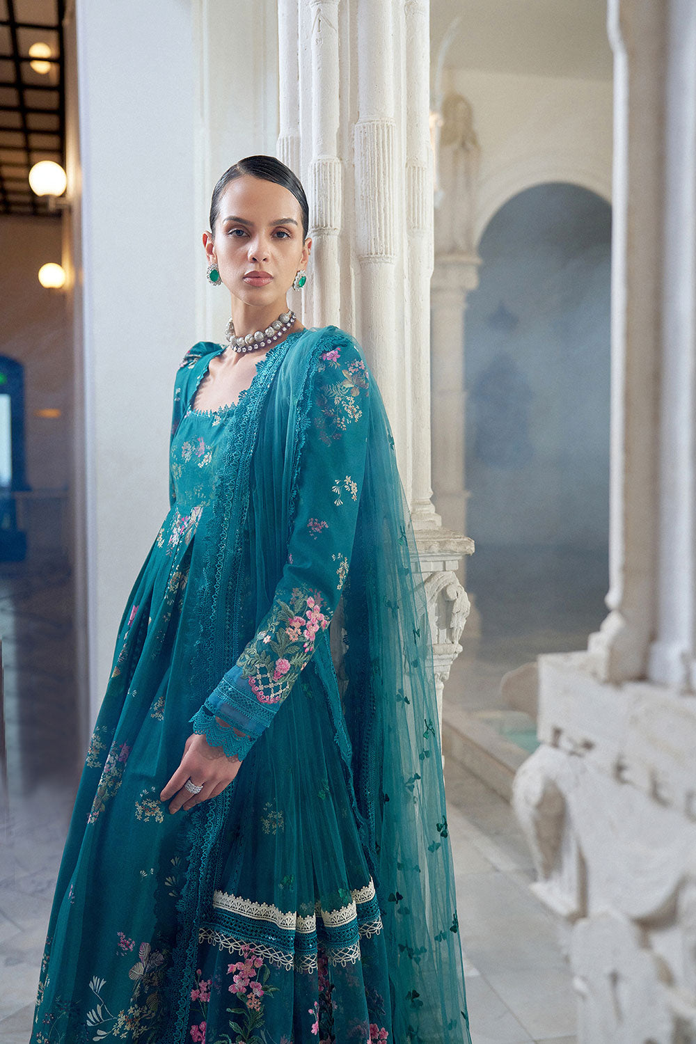 Sobia Nazir | Luxury Lawn Eid 26 | 10B - by Libasekhas UK - Registered Vendor of : Sobia Nazir - 100% Original Designer Dress