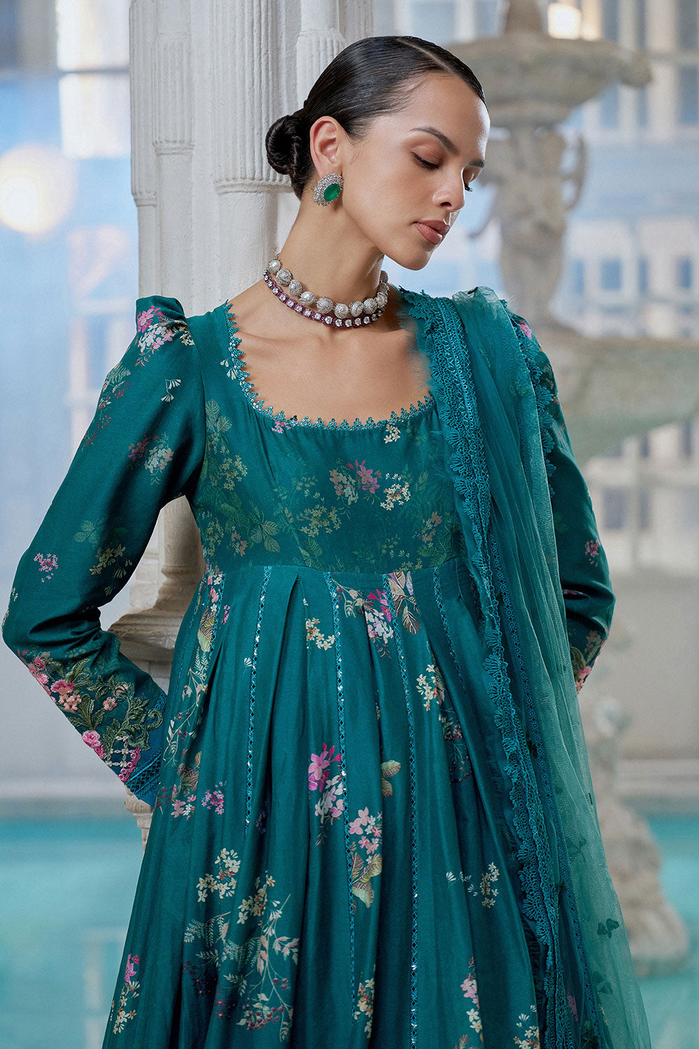 Sobia Nazir | Luxury Lawn Eid 26 | 10B - by Libasekhas UK - Registered Vendor of : Sobia Nazir - 100% Original Designer Dress