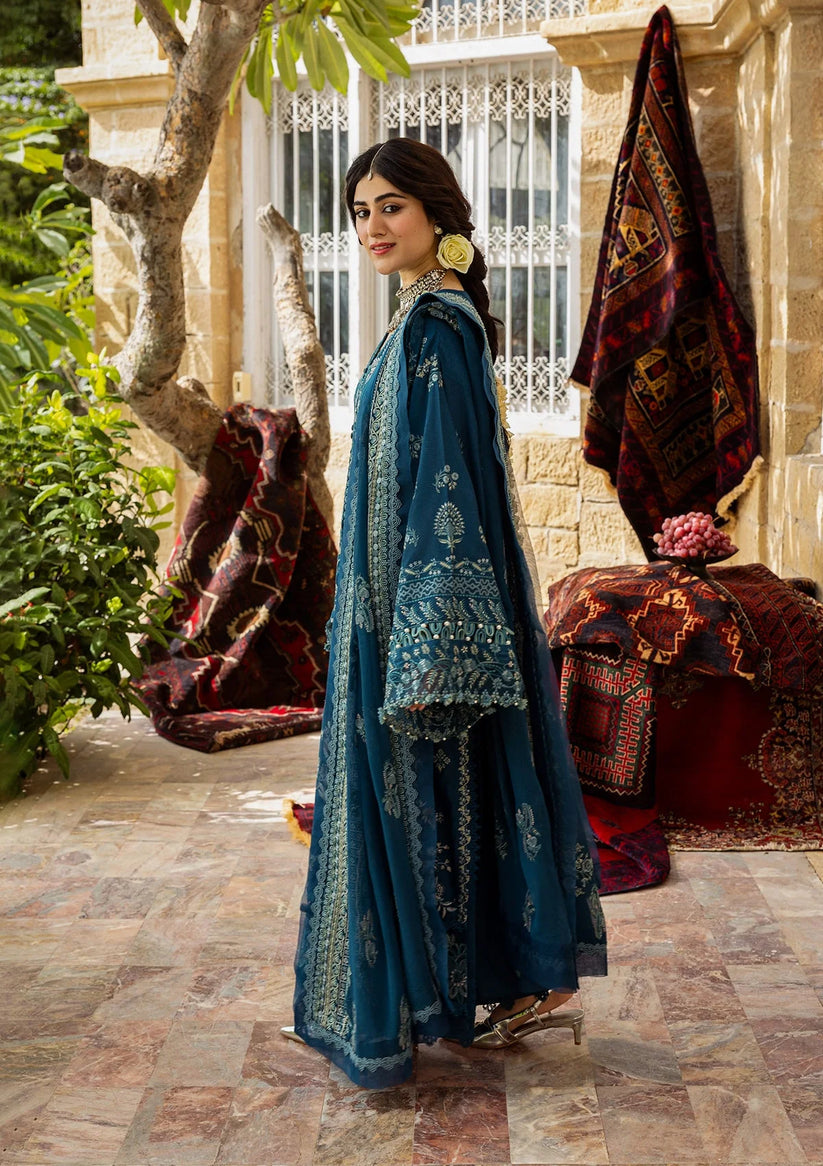 Kahf Premium | Kahf Karandi 25 |KKH-05 CYARA - by Libasekhas UK - Registered Vendor of : Kahf Premium - 100% Original Designer Dress