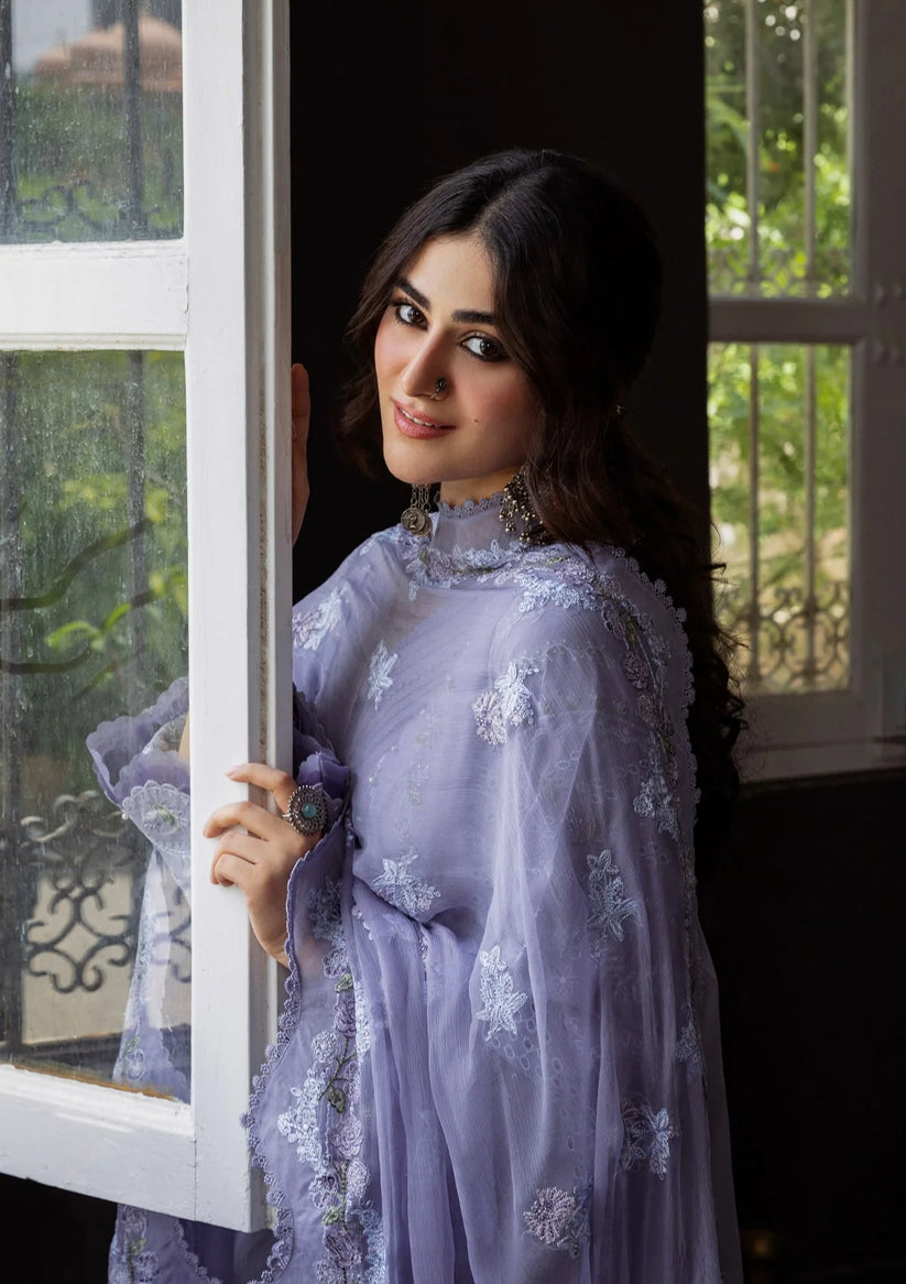 Kahf Premium | Kahf Karandi 25 | KKH-04 WISTERIA - by Libasekhas UK - Registered Vendor of : Kahf Premium - 100% Original Designer Dress
