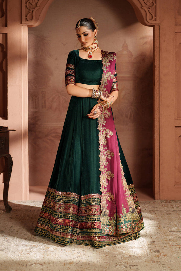 Iznik | Velvet 25 | IV-65 Embroidered Velvet - by Libasekhas UK - Registered Vendor of : Iznik - 100% Original Designer Dress