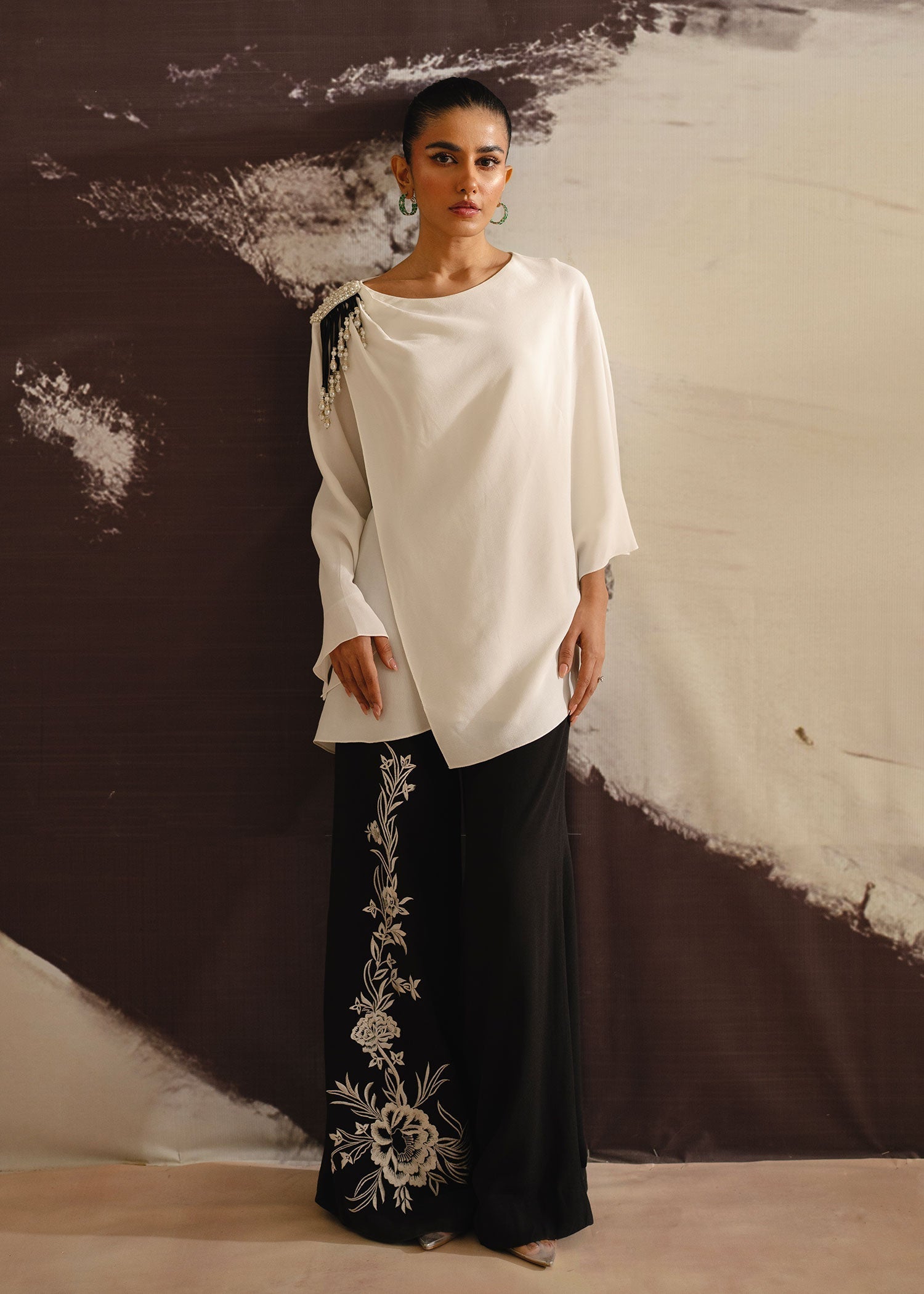 Mahgul | Eye of Cemal | Ivory Indulgence - by - Libasekhas UK - Registered Vendor of : Mahgul - 100% Original Designer Dresss