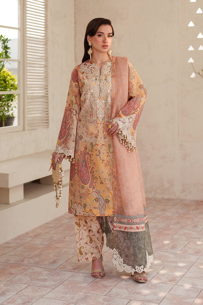 Baroque | Luxury Pret Summer | UF-4403 - by Libasekhas UK - Registered Vendor of : Baroque - 100% Original Designer Dress