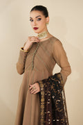 Alizeh | Formals Collection | Rose Beige Dress 3 piece - RTW1017 - by - Libasekhas UK - Registered Vendor of : Alizeh - 100% Original Designer Dresss