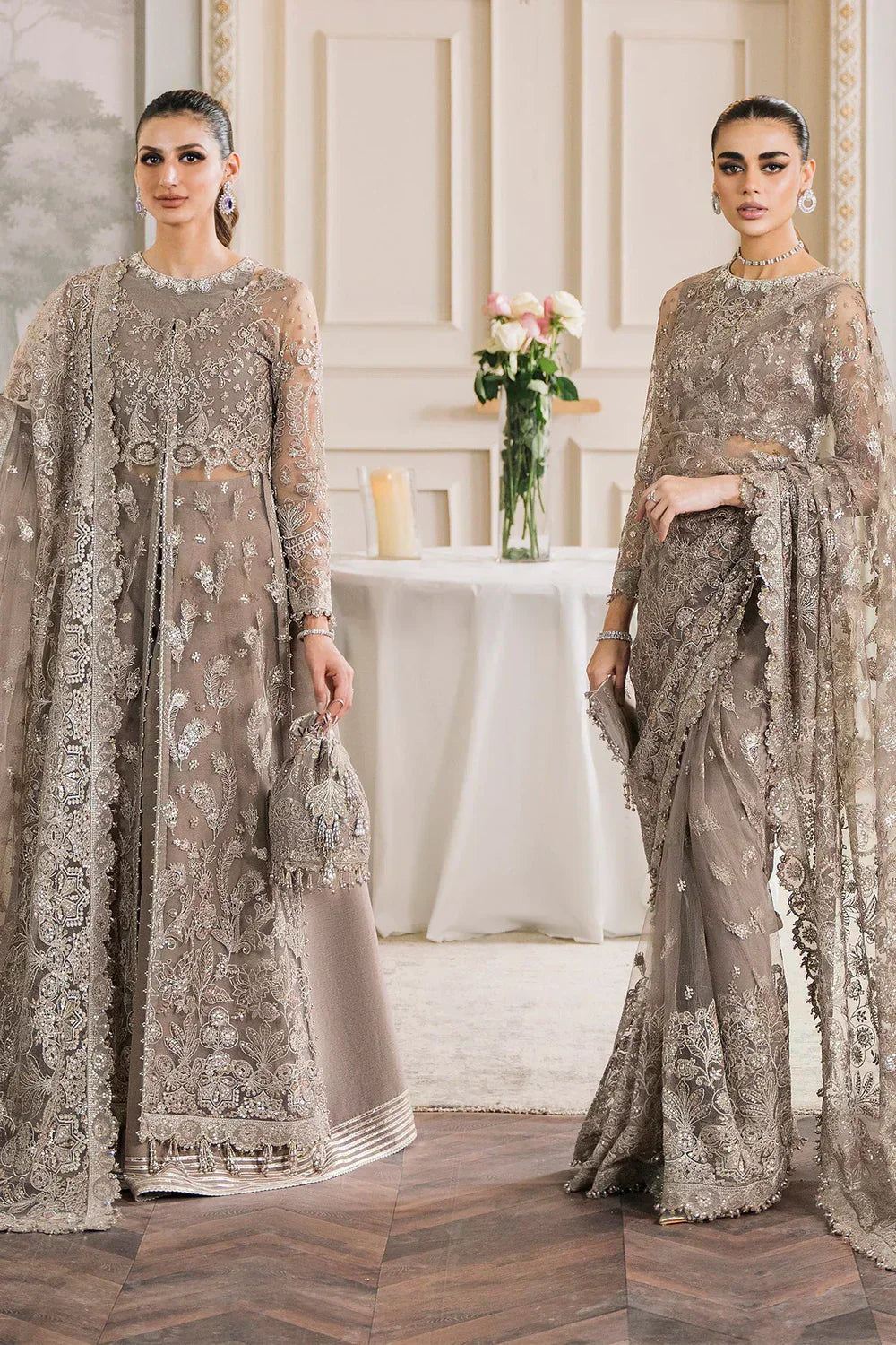 Baroque | Chantelle Embroidered Collection | CH12-06 - by - Libasekhas UK - Registered Vendor of : Baroque - 100% Original Designer Dresss